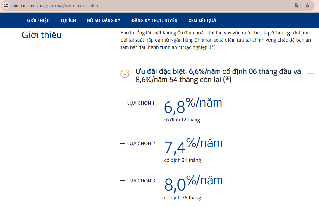 Bất ngờ một ngân hàng cho vay mua nhà tối đa lên đến 100% giá trị tài sản thế chấp