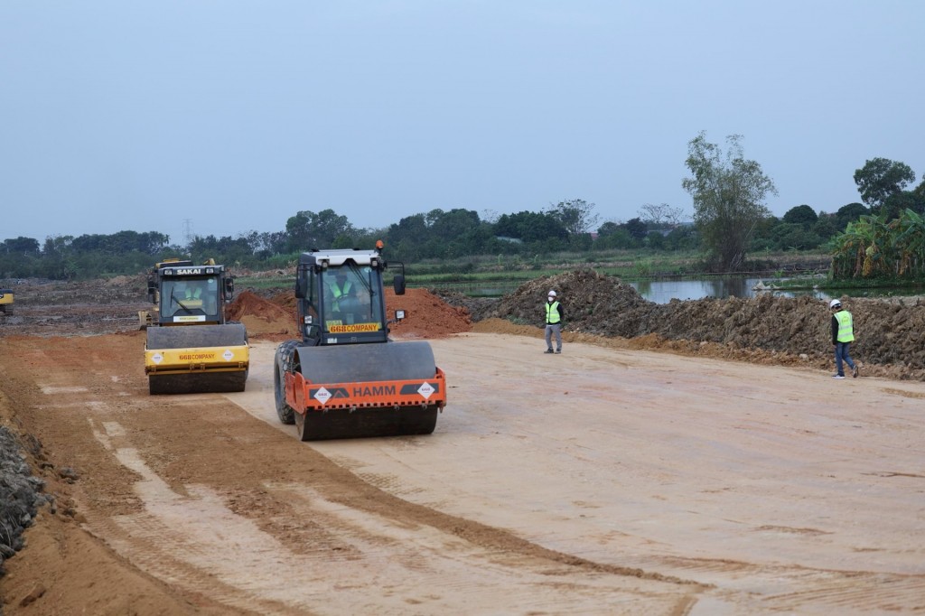 Tiến độ triển khai đường Vành đai 4 rất khả quan