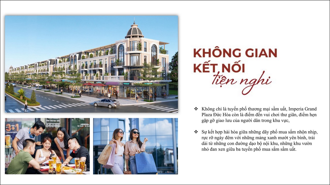 tiện ích dự án imperia grand plaza đức hòa long an