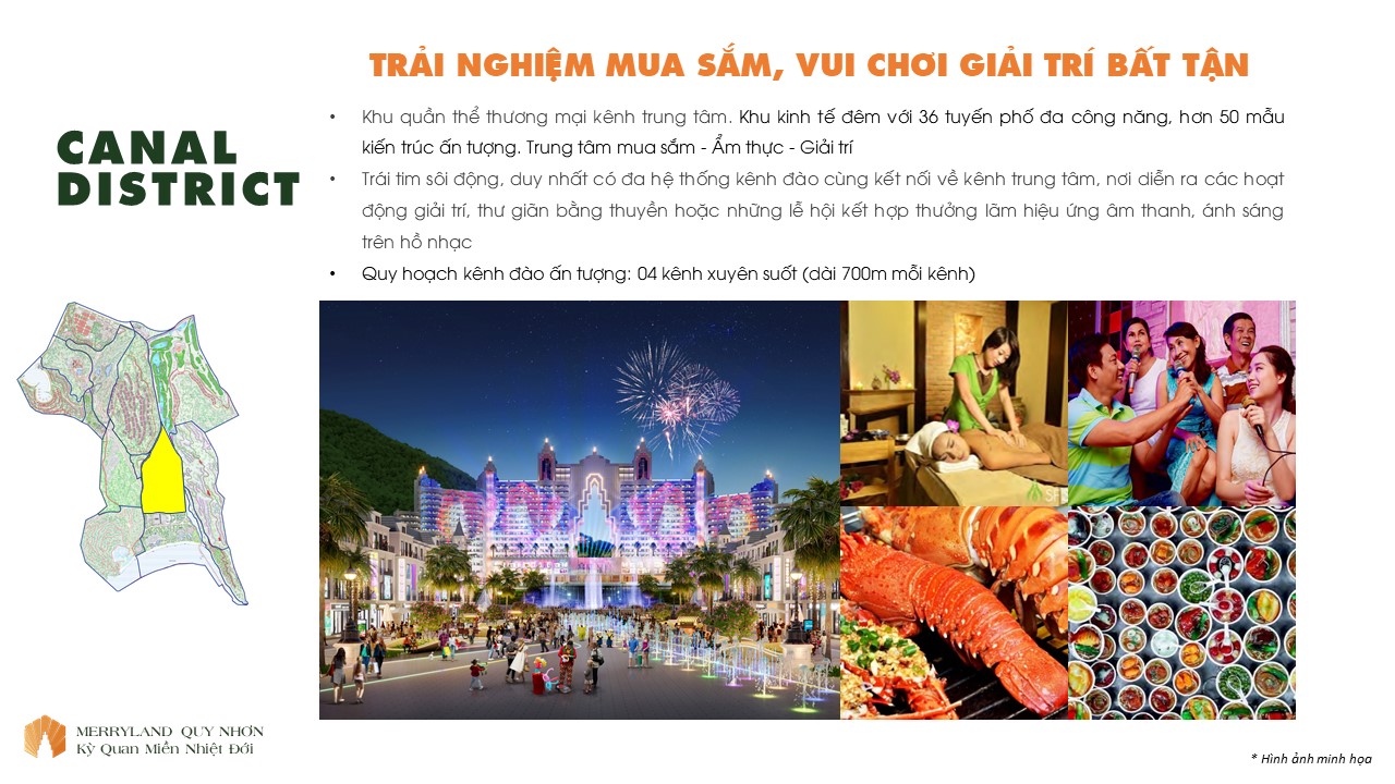 tiện ích dự án merry land quy nhơn hải giang