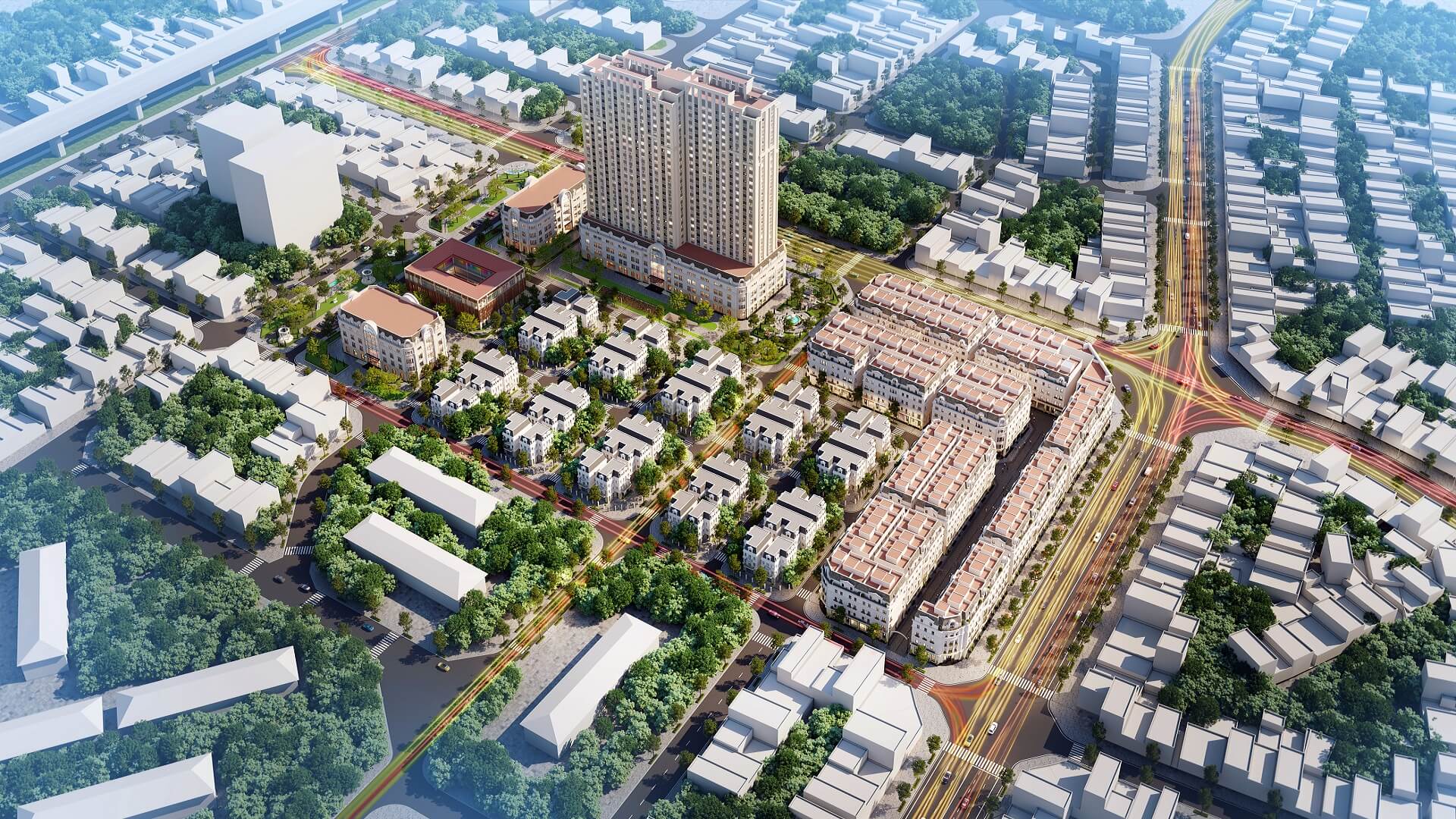 dự án rue charme 214 nguyễn xiển