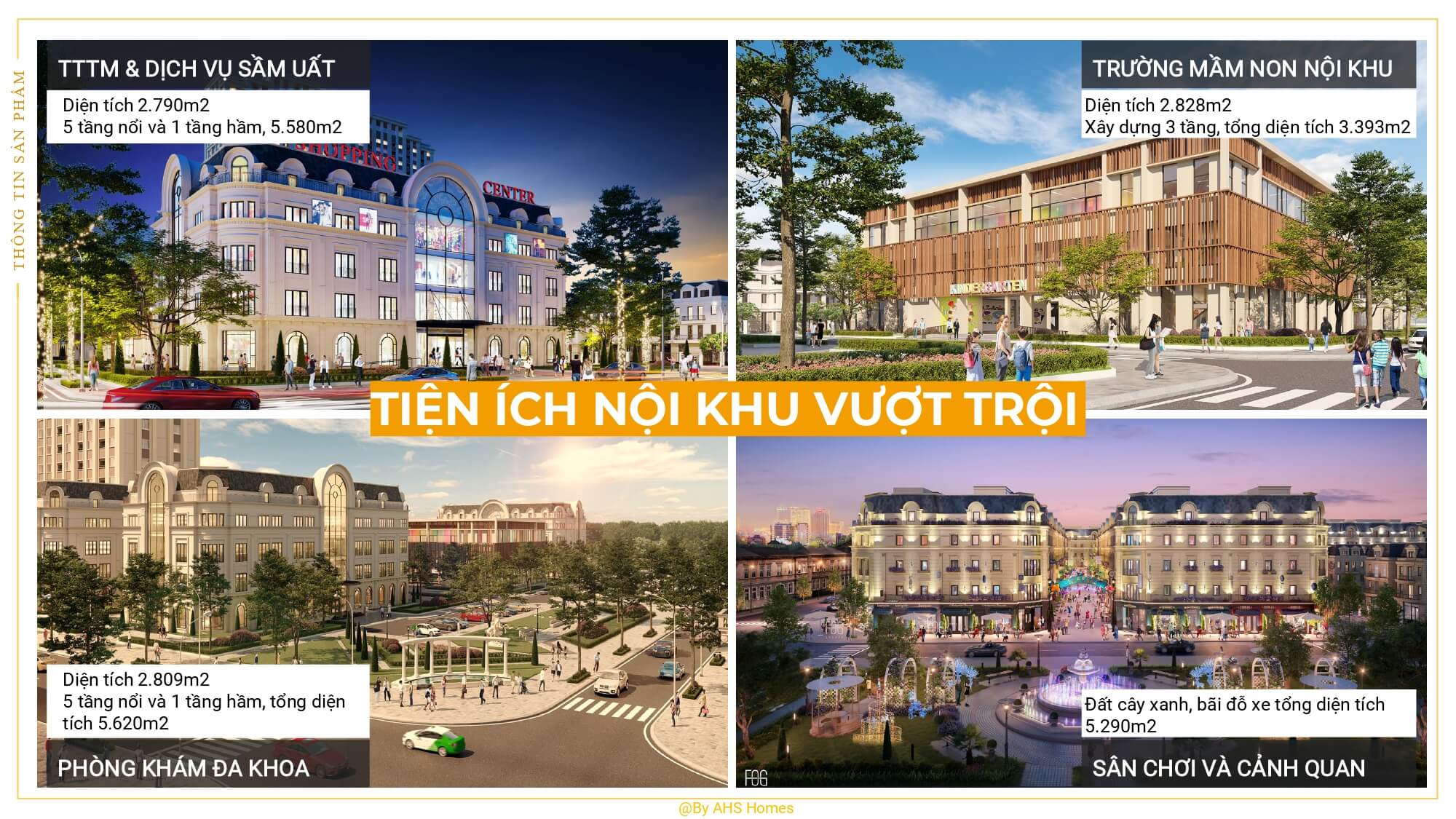 tiện ích dự án rue charme 214 nguyễn xiển hạ đình