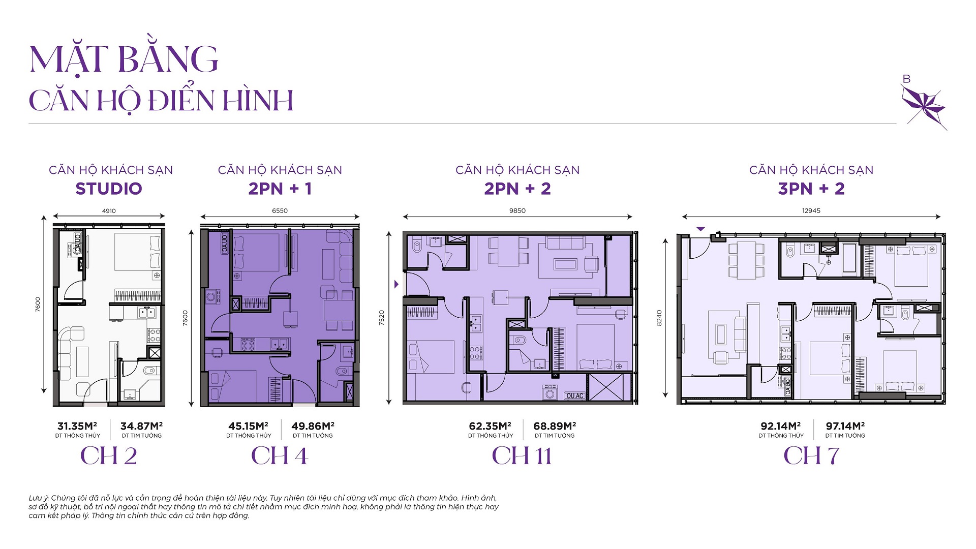 thiết kế căn hộ the ninety complex 90 đường láng